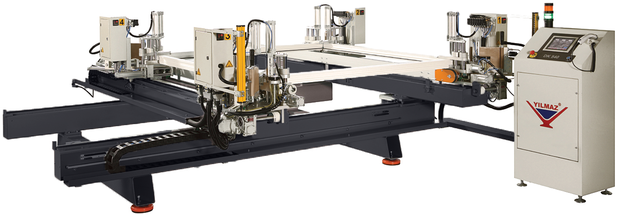 YMZ Soldadora 4 cabezales DK 540